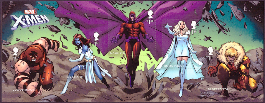 (image for) MS4777 2023 X-Men Non-Barcoded miniature sheet